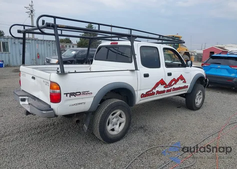 2002 Toyota Tacoma Base V6 z USA, uszkodzony, nr VIN 5TEHN72N32Z070181